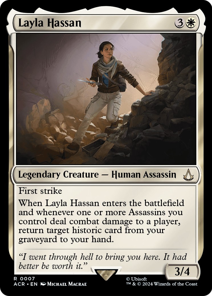 2024 Magic: The Gathering Assassin's Creed 2024 Magic: The Gathering Assassin's Creed #7 trading card