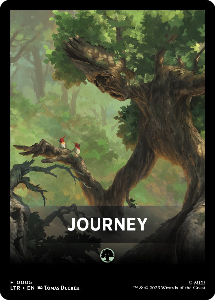 2023 Magic: The Gathering Tales of Middle-earth Front Cards Journey #5 trading card