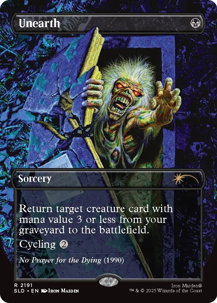 2025 Magic: The Gathering Secret Lair Drop 2025 Magic: The Gathering Secret Lair Drop #2191 trading card