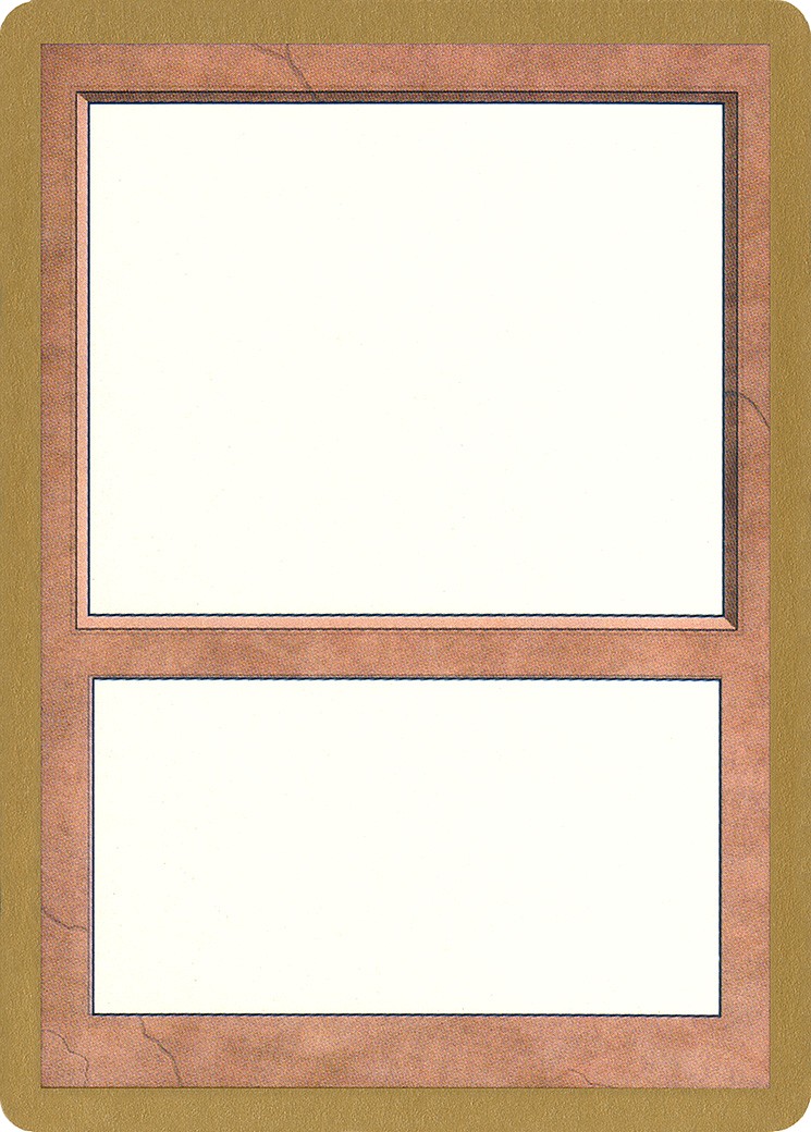 2000 Magic: The Gathering World Championship Decks 2000 2000 Magic: The Gathering World Championship Decks 2000 #00 trading c