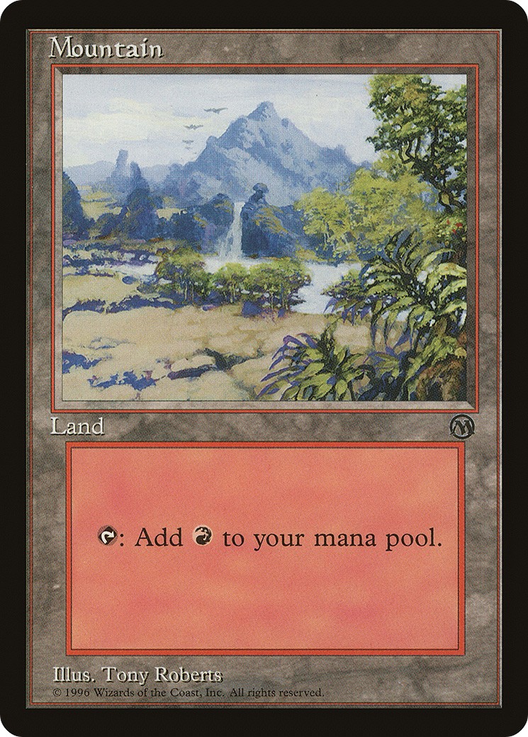 1996 Magic: The Gathering Arena League Mountain #4 trading card