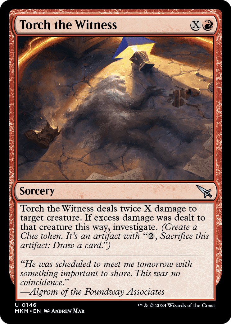 2024 Magic: The Gathering Murders at Karlov Manor 2024 Magic: The Gathering Murders at Karlov Manor #146 trading card