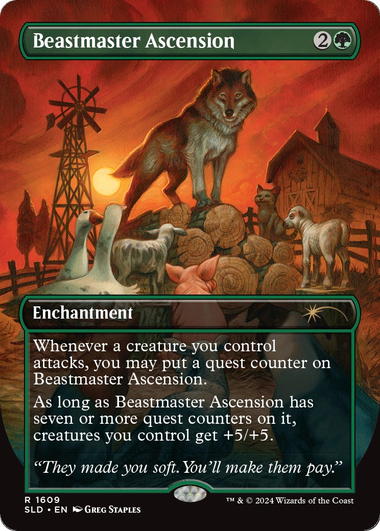 2024 Magic: The Gathering Secret Lair Drop 2024 Magic: The Gathering Secret Lair Drop #1609 trading card