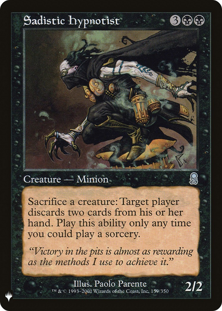 2019 Magic: The Gathering The List 2019 Magic: The Gathering The List #ODY-159 trading card