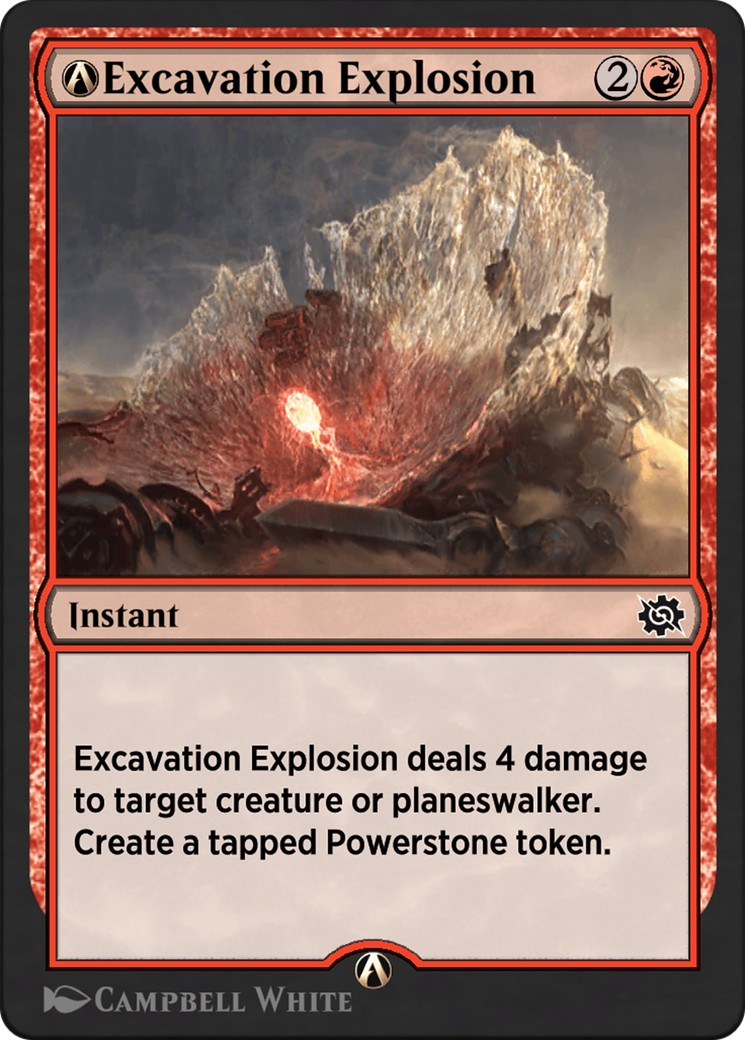 2024 Magic: The Gathering The Brothers' War A-Excavation Explosion #A-132 trading card