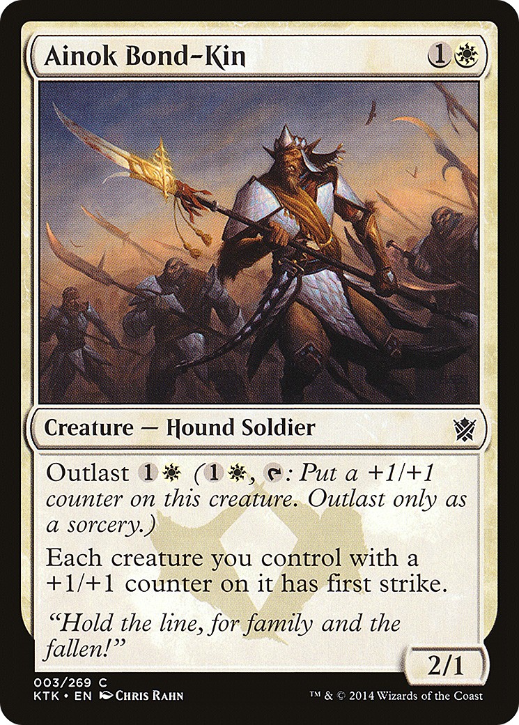 2014 Magic: The Gathering Khans of Tarkir 2014 Magic: The Gathering Khans of Tarkir #3 trading card