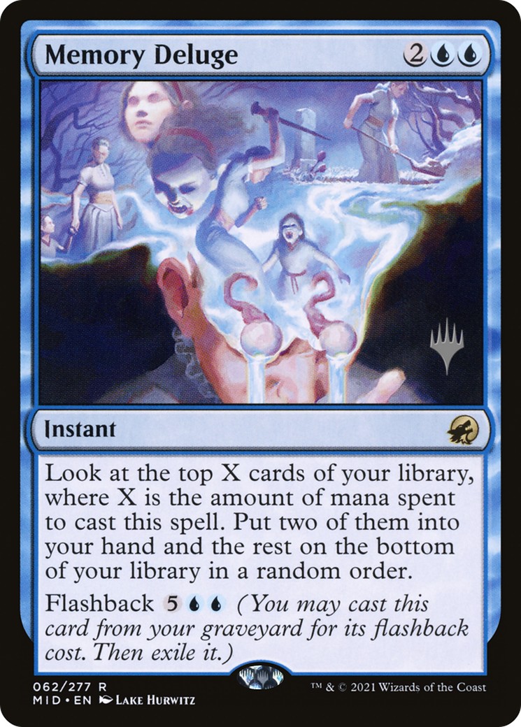 2021 Magic: The Gathering Innistrad: Midnight Hunt Promos 2021 Magic: The Gathering Innistrad: Midnight Hunt Promos #62p trad