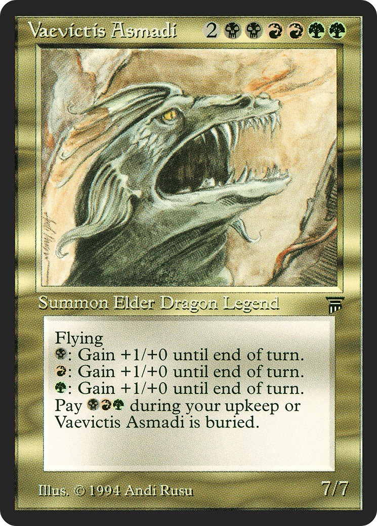 1994 Magic: The Gathering Legends 1994 Magic: The Gathering Legends #269 trading card