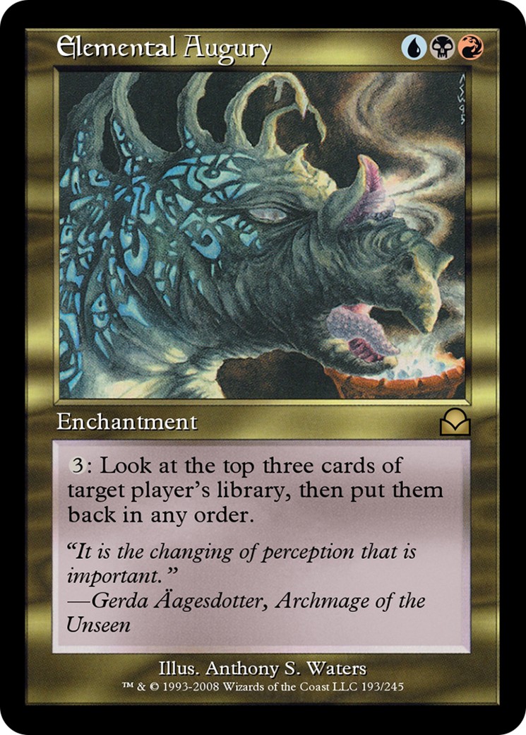 2008 Magic: The Gathering Masters Edition II 2008 Magic: The Gathering Masters Edition II #193 trading card