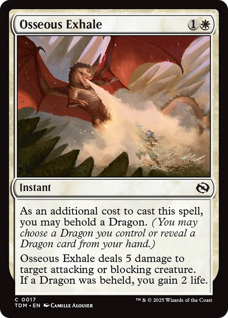 2025 Magic: The Gathering Tarkir: Dragonstorm 2025 Magic: The Gathering Tarkir: Dragonstorm #17 trading card