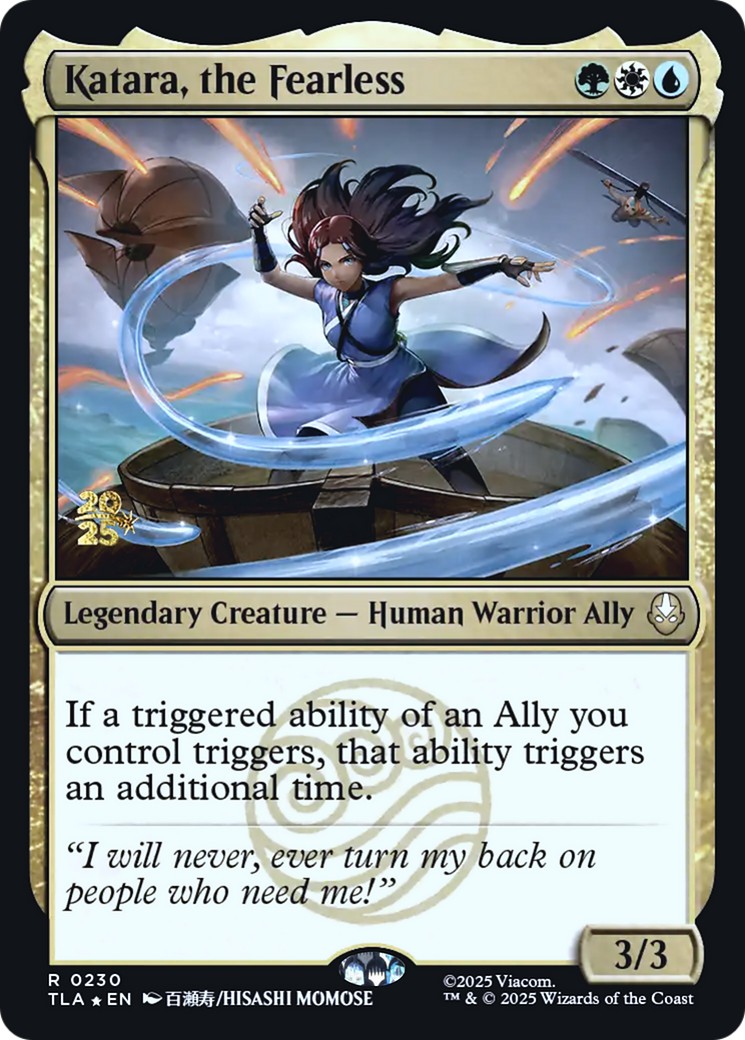 2025 Magic: The Gathering Avatar: The Last Airbender Promos 2025 Magic: The Gathering Avatar: The Last Airbender Promos #230s