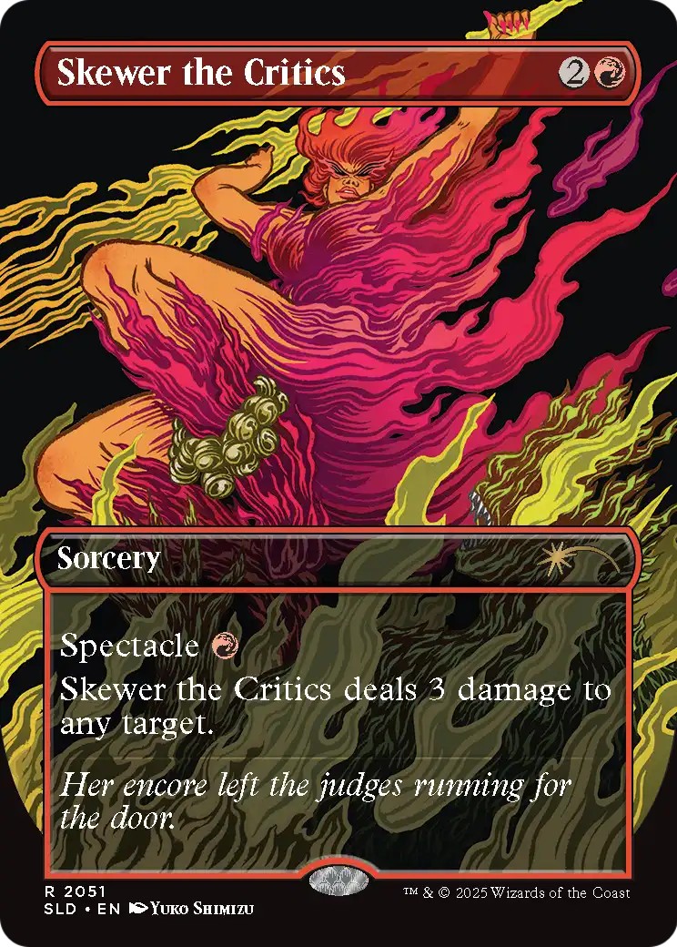 2025 Magic: The Gathering Secret Lair Drop 2025 Magic: The Gathering Secret Lair Drop #2051 trading card