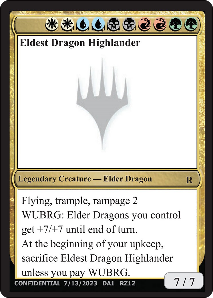 Eldest Dragon Highlander - Image 1