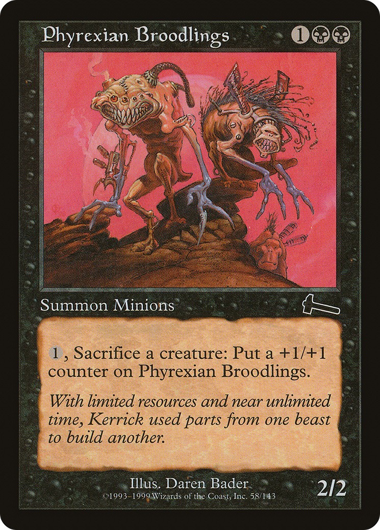 1999 Magic: The Gathering Urza's Legacy 1999 Magic: The Gathering Urza's Legacy #58 trading card