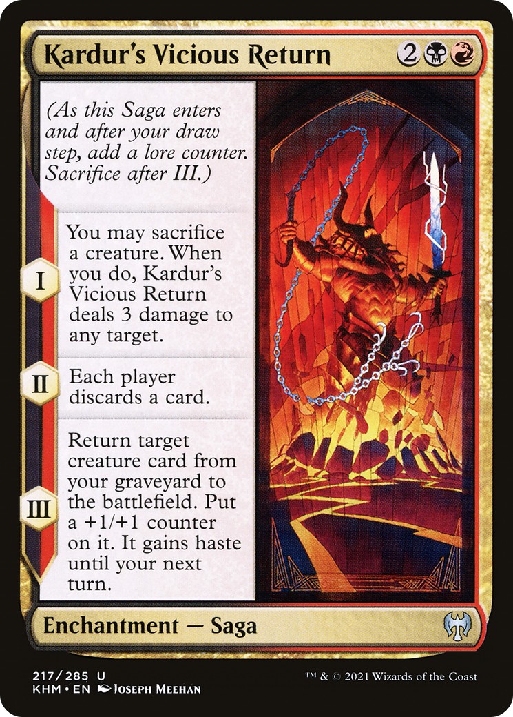 2021 Magic: The Gathering Kaldheim 2021 Magic: The Gathering Kaldheim #217 trading card