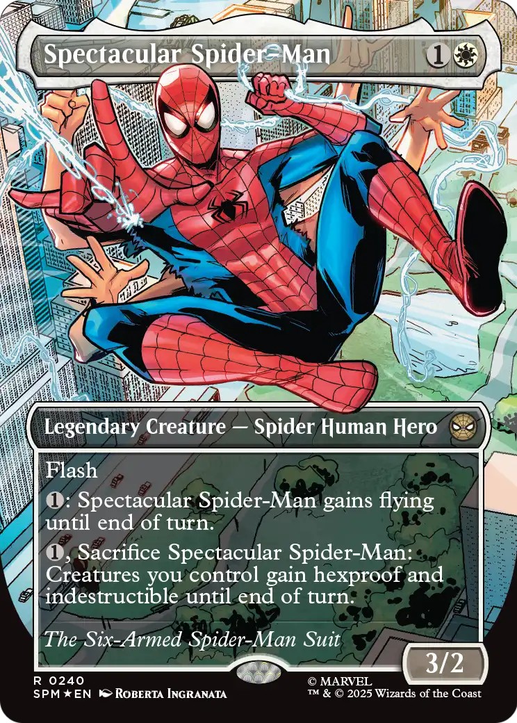 2025 Magic: The Gathering Marvel's Spider-Man 2025 Magic: The Gathering Marvel's Spider-Man #240 trading card