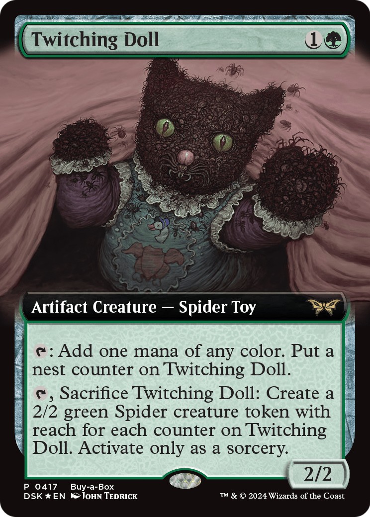 2024 Magic: The Gathering Duskmourn: House of Horror 2024 Magic: The Gathering Duskmourn: House of Horror #417 trading card