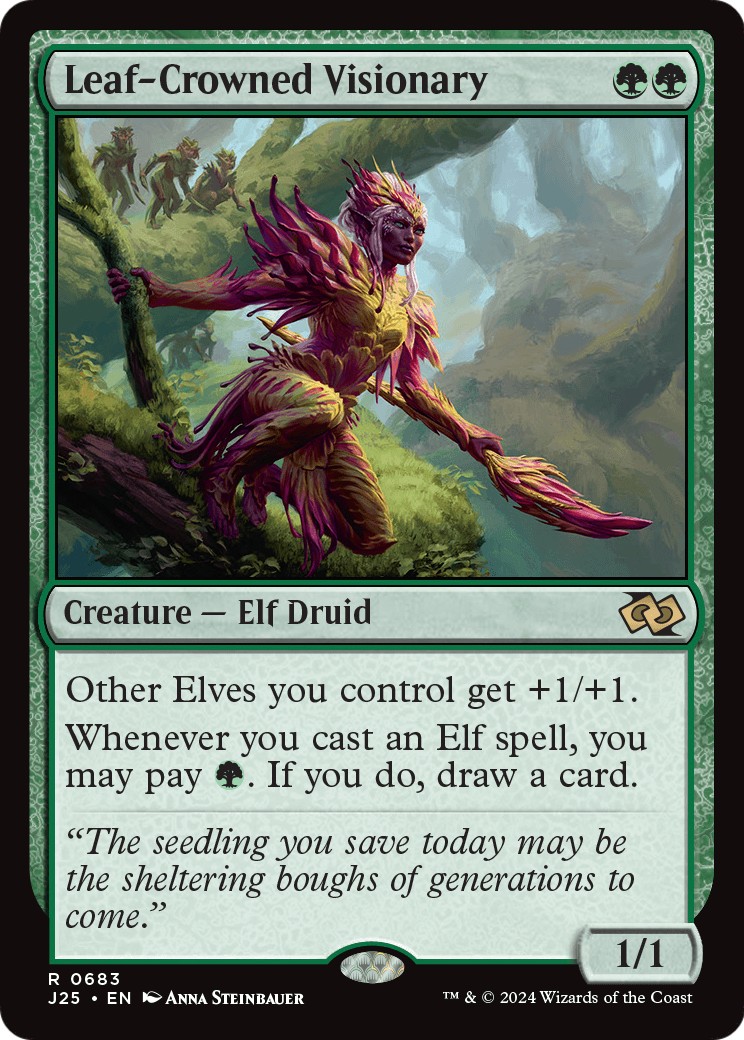 Leaf-Crowned Visionary - Image 1