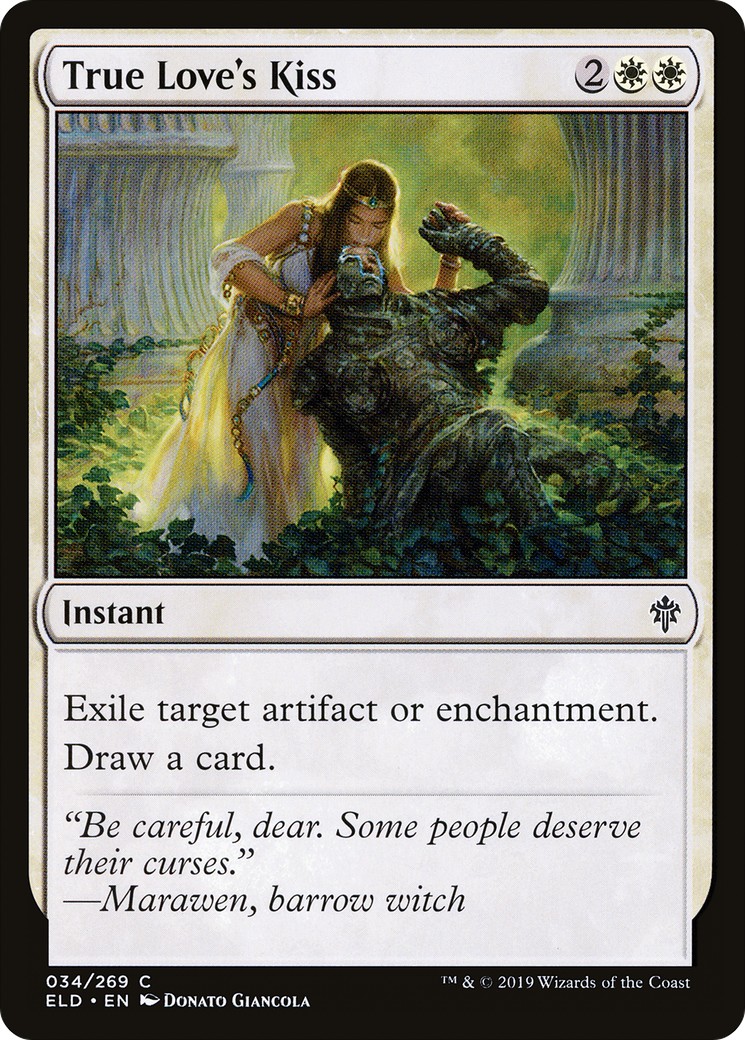 2019 Magic: The Gathering Throne of Eldraine 2019 Magic: The Gathering Throne of Eldraine #34 trading card