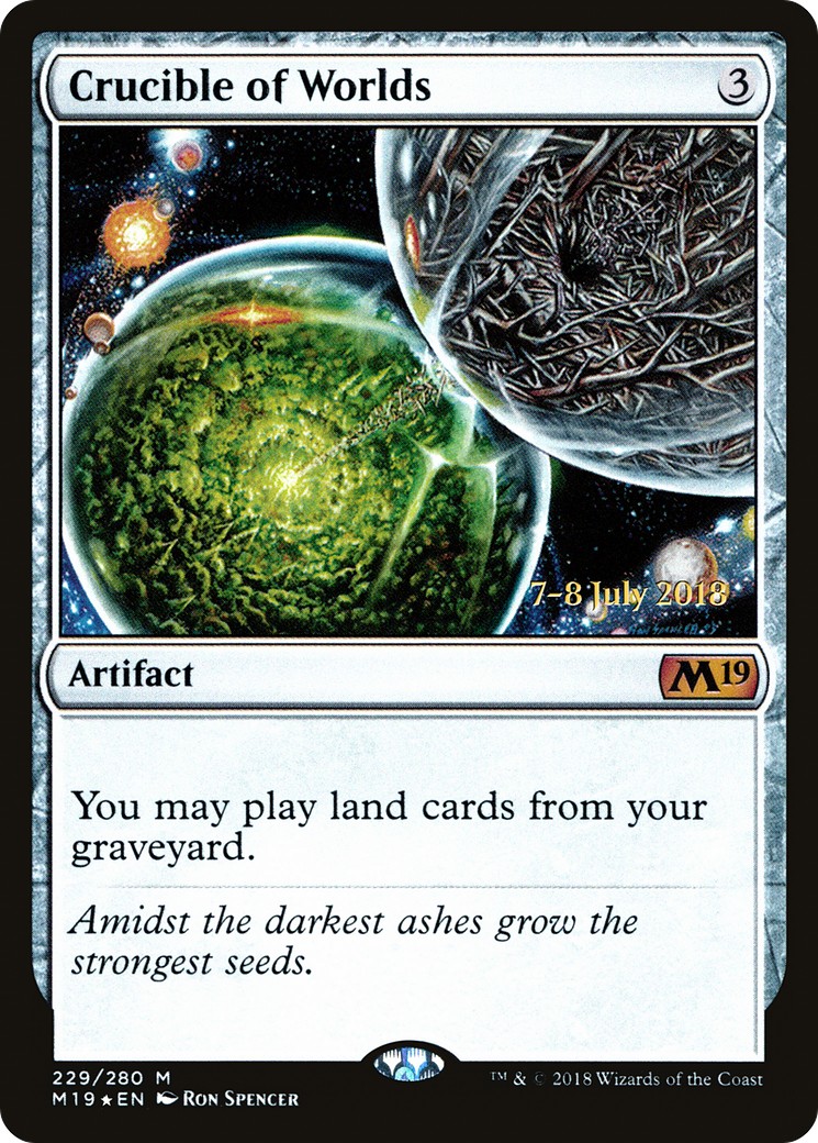 2018 Magic: The Gathering Core Set 2019 Promos 2018 Magic: The Gathering Core Set 2019 Promos #229s trading card