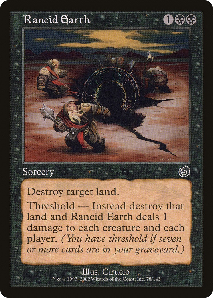 2002 Magic: The Gathering Torment 2002 Magic: The Gathering Torment #78 trading card