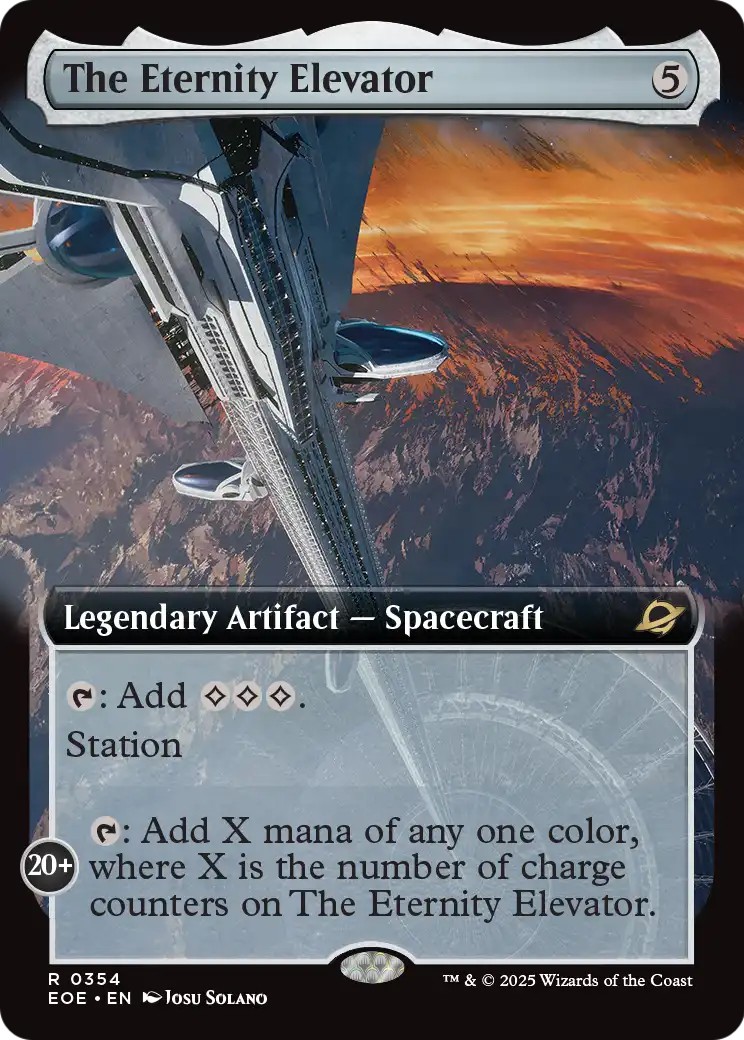 2025 Magic: The Gathering Edge of Eternities 2025 Magic: The Gathering Edge of Eternities #354 trading card