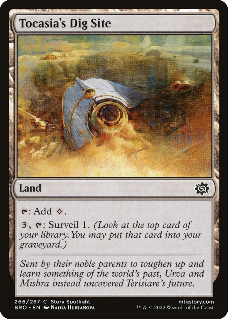 2022 Magic: The Gathering The Brothers' War 2022 Magic: The Gathering The Brothers' War #266 trading card