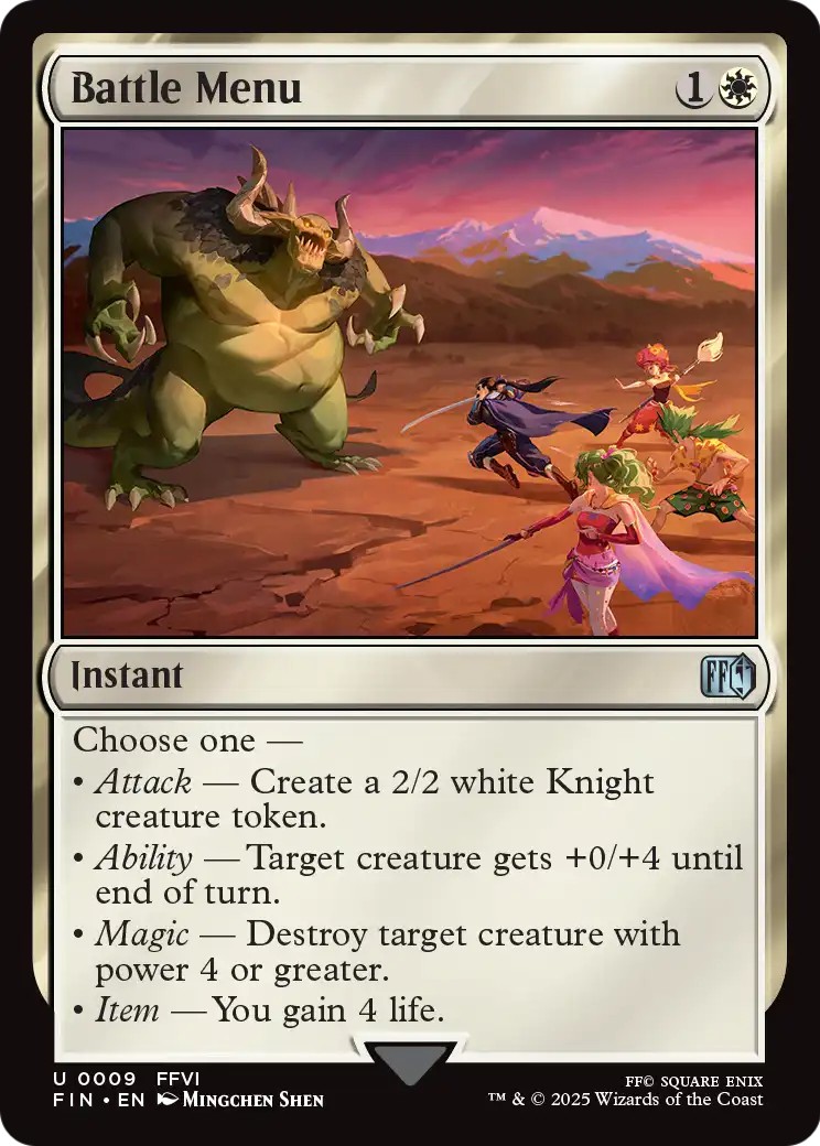 Battle Menu - Image 1