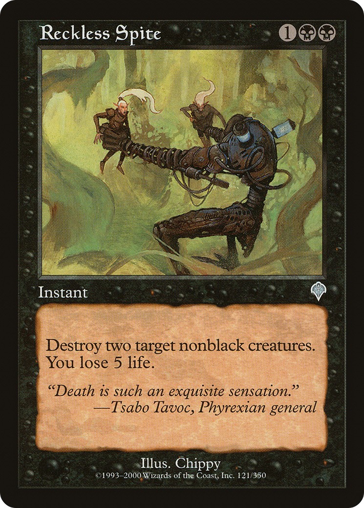 2000 Magic: The Gathering Invasion 2000 Magic: The Gathering Invasion #121 trading card