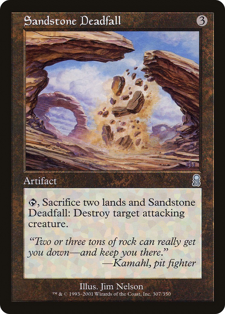 2001 Magic: The Gathering Odyssey 2001 Magic: The Gathering Odyssey #307 trading card