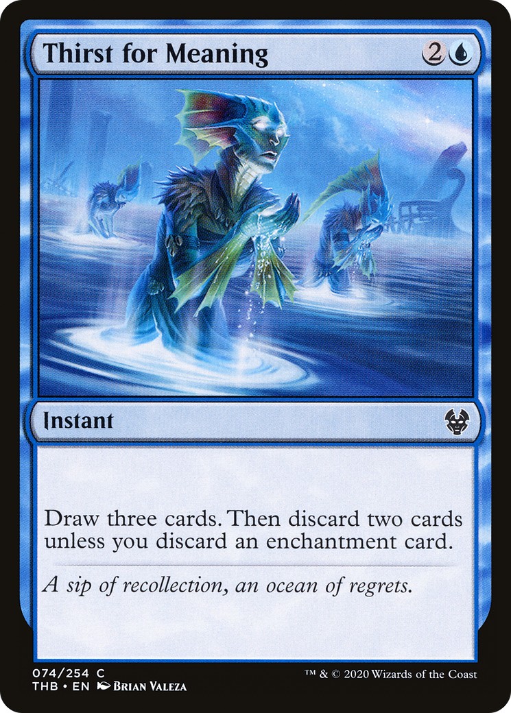 2020 Magic: The Gathering Theros Beyond Death 2020 Magic: The Gathering Theros Beyond Death #74 trading card
