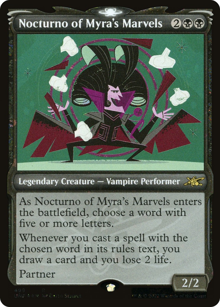 2022 Magic: The Gathering Unfinity 2022 Magic: The Gathering Unfinity #499 trading card