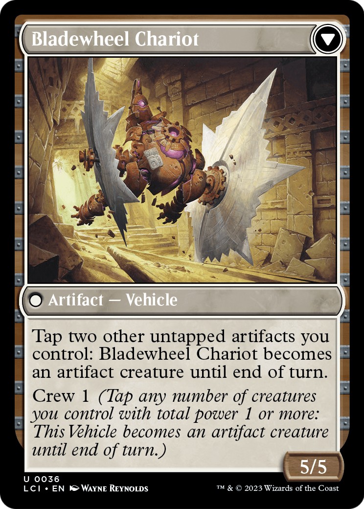 Spring-Loaded Sawblades // Bladewheel Chariot thumbnail 2