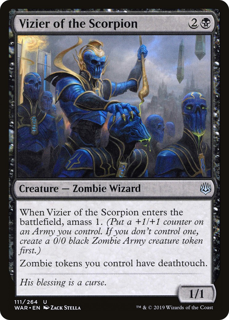 2019 Magic: The Gathering War of the Spark 2019 Magic: The Gathering War of the Spark #111 trading card