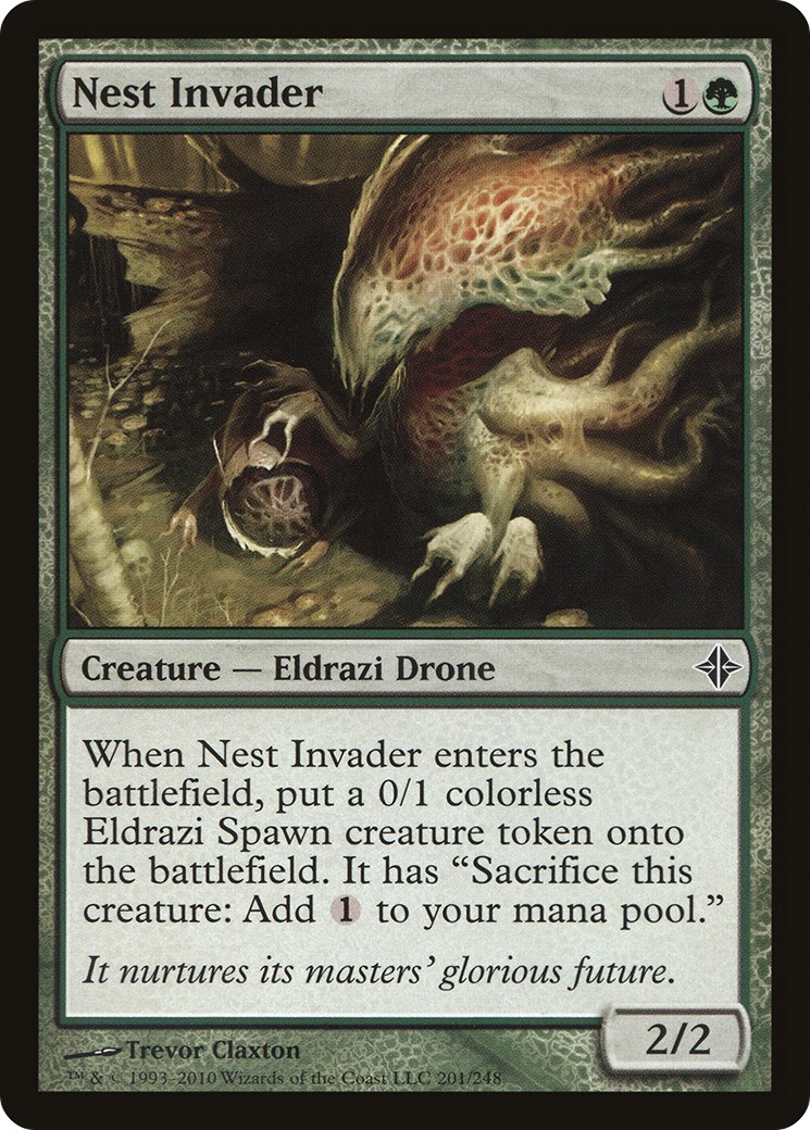 2010 Magic: The Gathering Rise of the Eldrazi 2010 Magic: The Gathering Rise of the Eldrazi #201 trading card