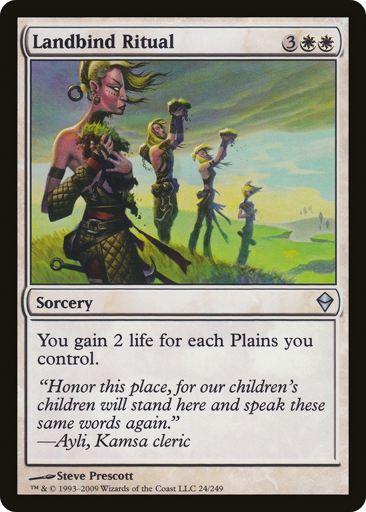 2009 Magic: The Gathering Zendikar 2009 Magic: The Gathering Zendikar #24 trading card