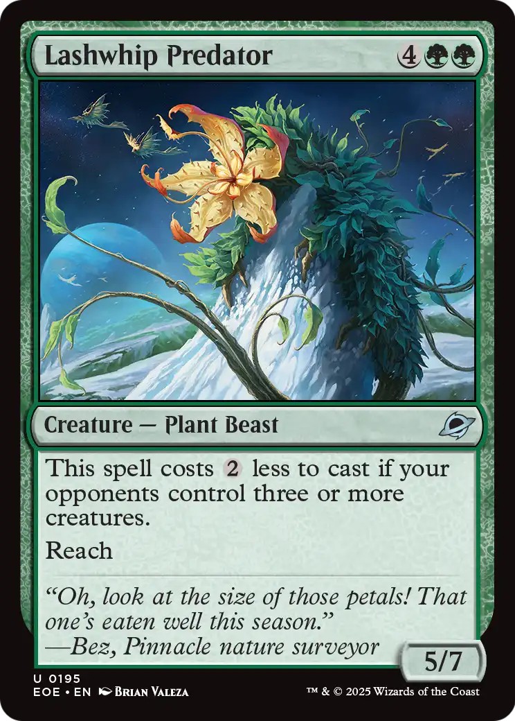 2025 Magic: The Gathering Edge of Eternities 2025 Magic: The Gathering Edge of Eternities #195 trading card