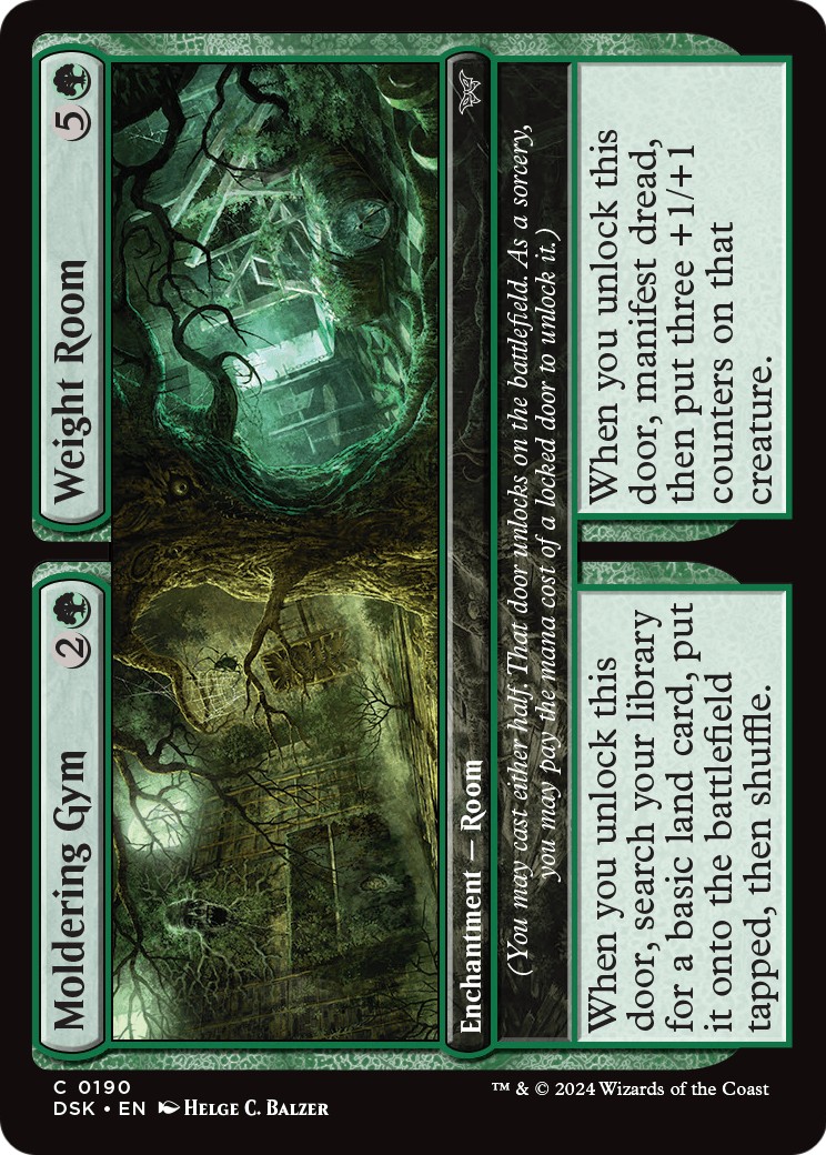 2024 Magic: The Gathering Duskmourn: House of Horror 2024 Magic: The Gathering Duskmourn: House of Horror #190 trading card