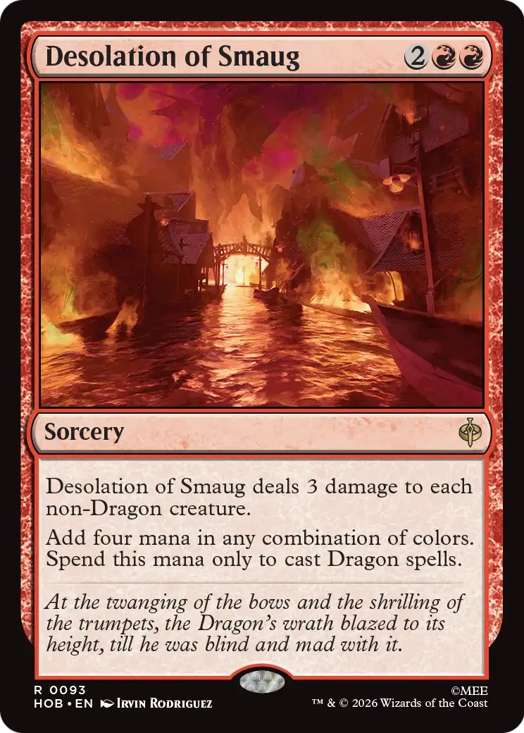 2026 Magic: The Gathering The Hobbit 2026 Magic: The Gathering The Hobbit #93 trading card
