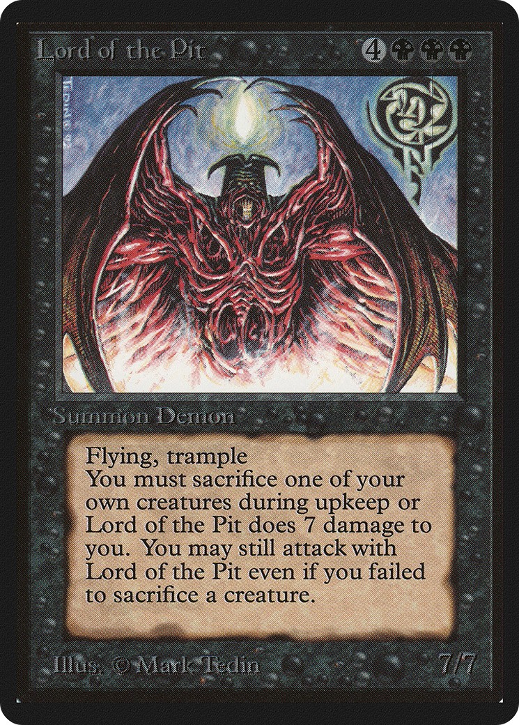 1993 Magic: The Gathering Beta 1993 Magic: The Gathering Beta #115 trading card