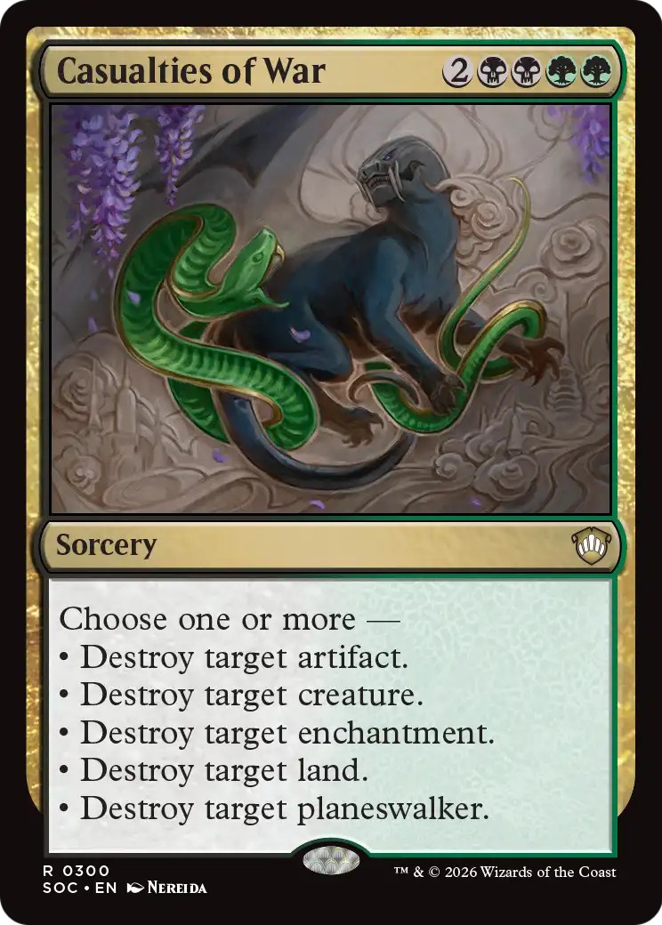 2026 Magic: The Gathering Secrets of Strixhaven 2026 Magic: The Gathering Secrets of Strixhaven #300 trading card