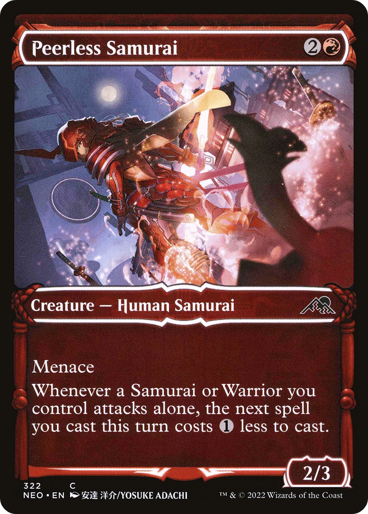 2022 Magic: The Gathering Kamigawa: Neon Dynasty 2022 Magic: The Gathering Kamigawa: Neon Dynasty #322 trading card