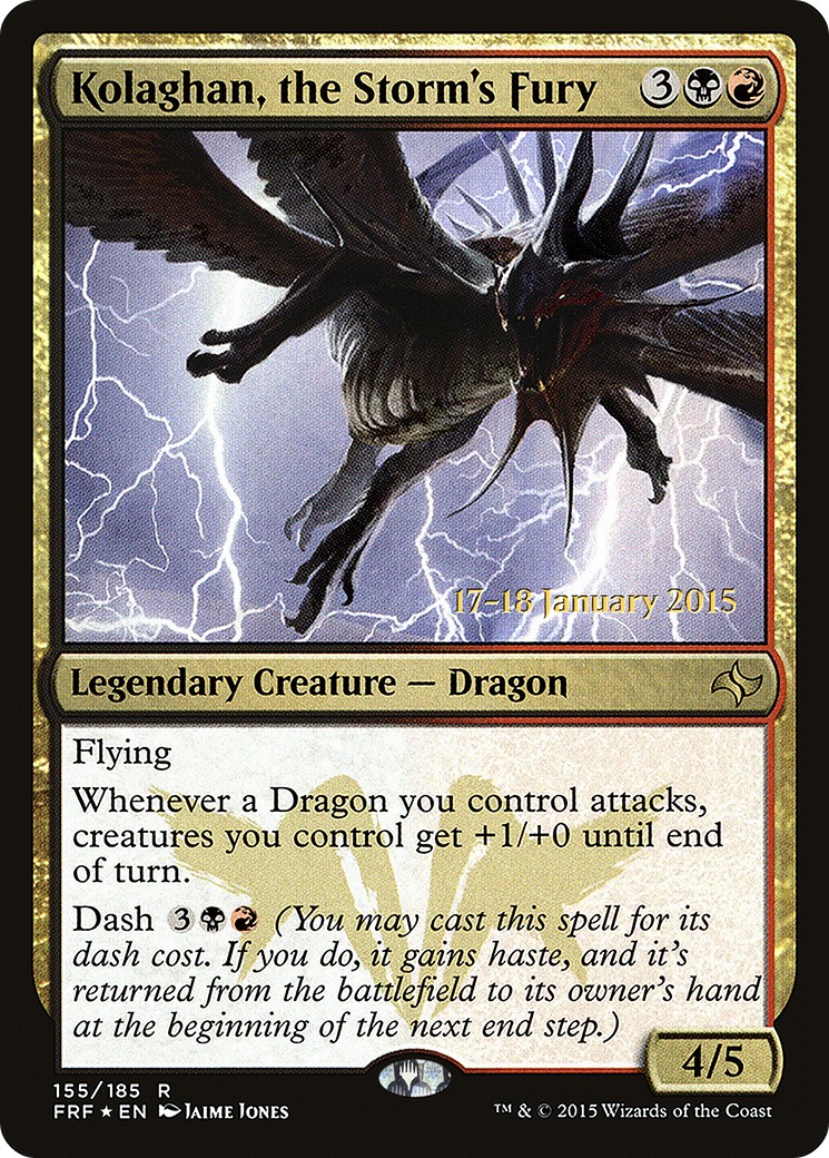 2015 Magic: The Gathering Fate Reforged Promos 2015 Magic: The Gathering Fate Reforged Promos #155s trading card