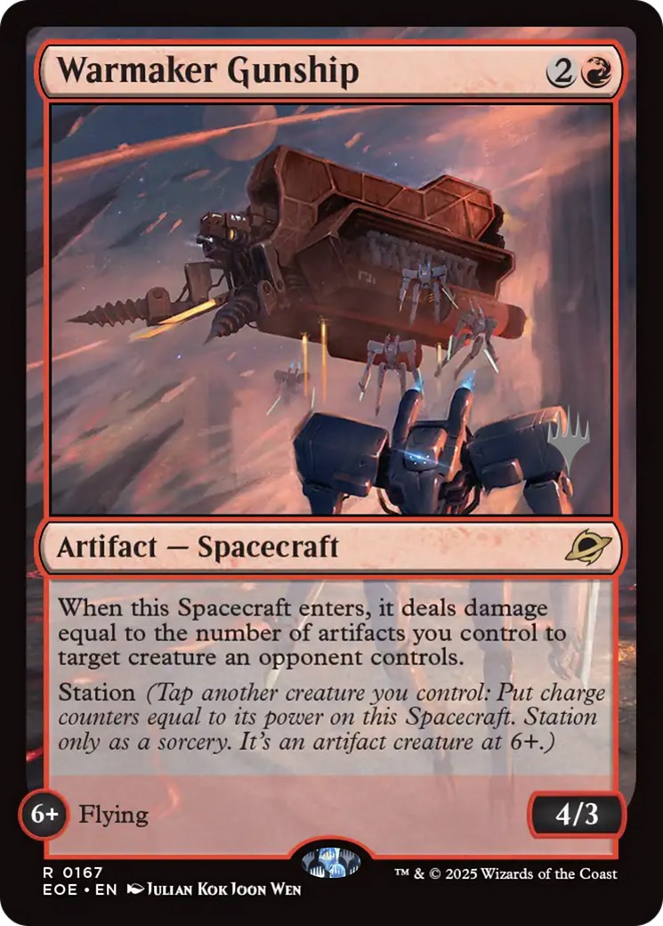 2025 Magic: The Gathering Edge of Eternities Promos 2025 Magic: The Gathering Edge of Eternities Promos #167p trading card