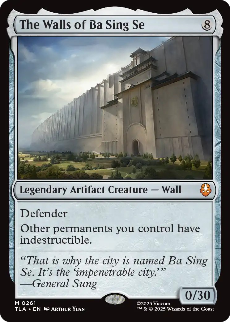 2025 Magic: The Gathering Avatar: The Last Airbender 2025 Magic: The Gathering Avatar: The Last Airbender #261 trading card
