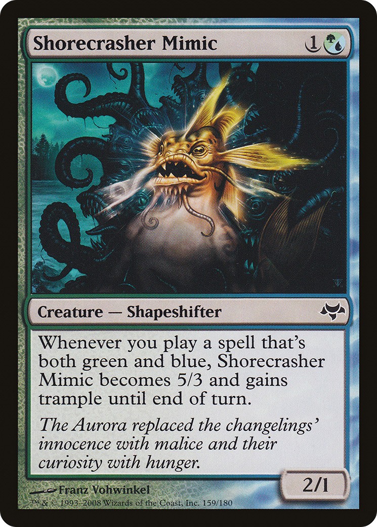2008 Magic: The Gathering Eventide 2008 Magic: The Gathering Eventide #159 trading card
