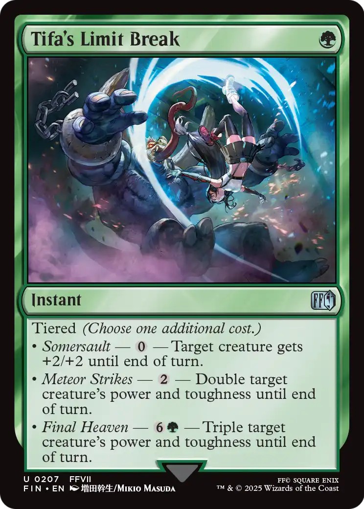 2025 Magic: The Gathering Final Fantasy 2025 Magic: The Gathering Final Fantasy #207 trading card