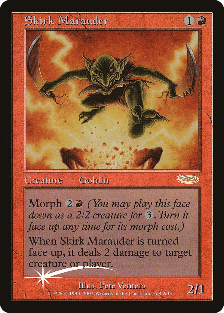 2003 Magic: The Gathering Arena League Skirk Marauder #6 trading card