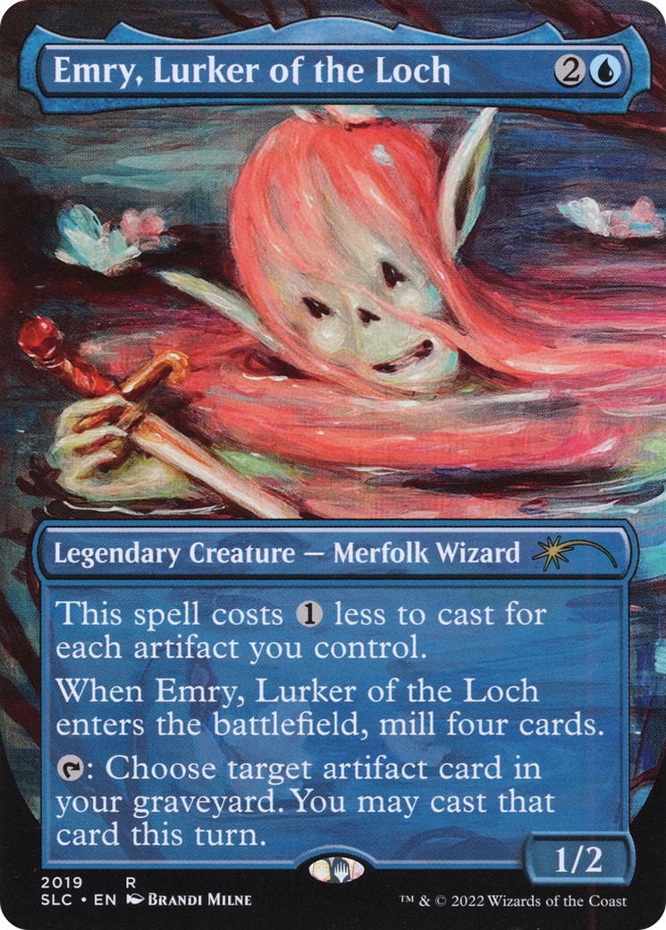 2022 Magic: The Gathering Secret Lair Countdown 2022 Magic: The Gathering Secret Lair Countdown #2019 trading card