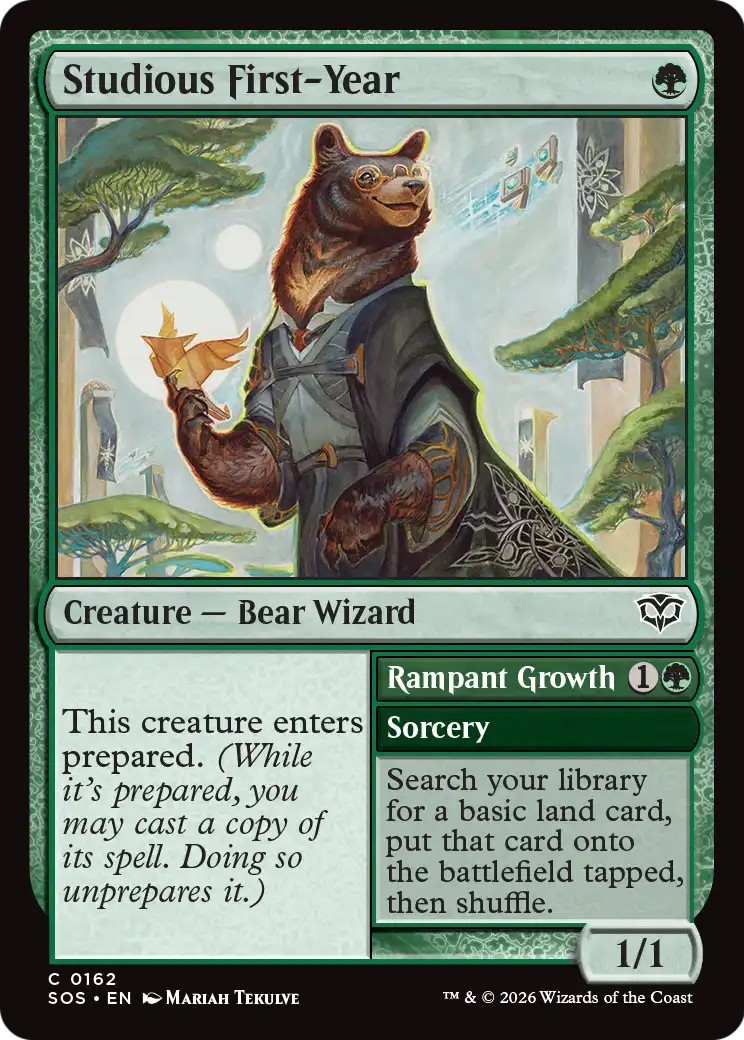 2026 Magic: The Gathering Secrets of Strixhaven 2026 Magic: The Gathering Secrets of Strixhaven #162 trading card
